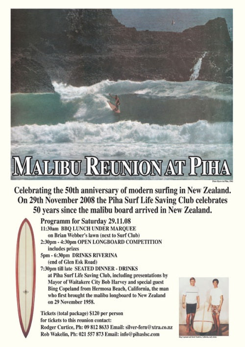 Malibu Reunion at Piha, New Zealand