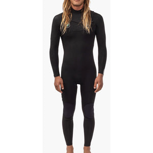 VISSLA 7 SEAS 4/3 FULL CHEST ZIP - BLK