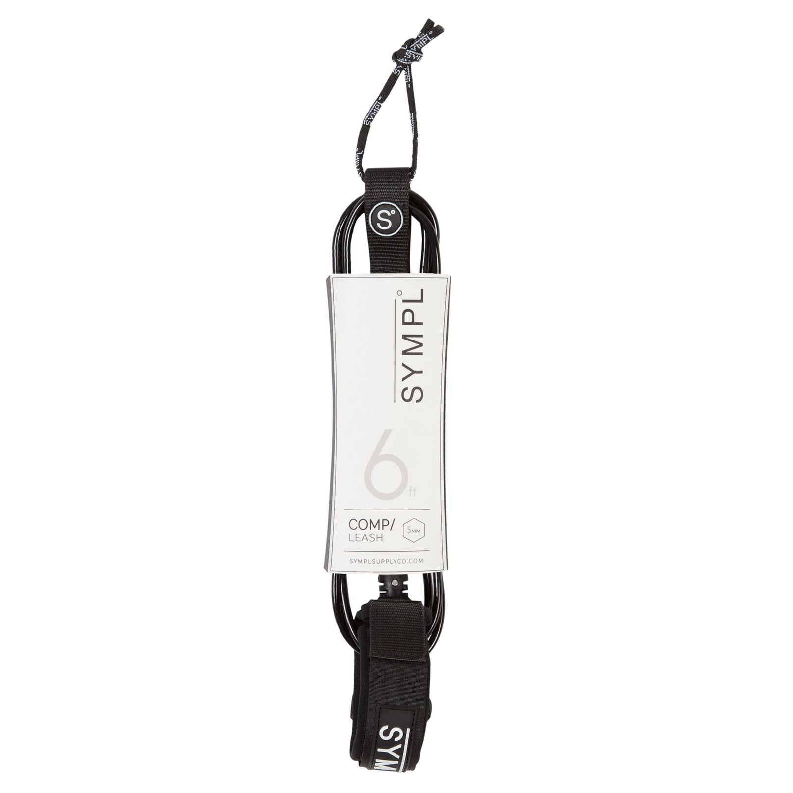 N02 COMP LEASH Black 6'