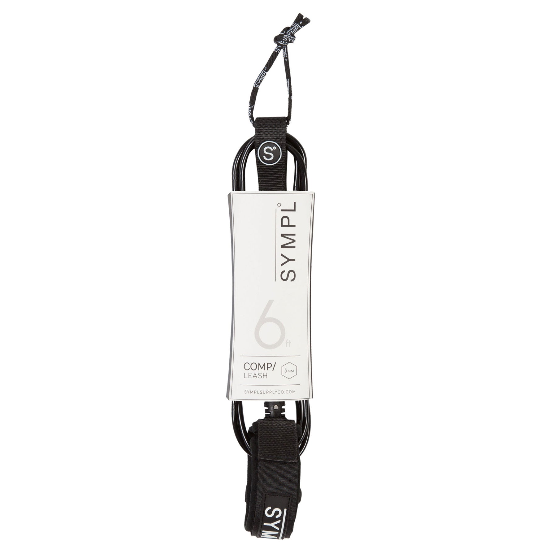 N02 COMP LEASH Black 6'