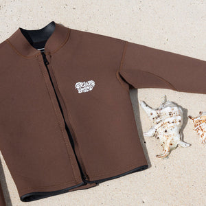 SUNWARD BOUND WETSUIT JACKET - COFFEE