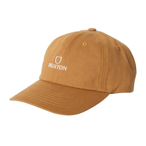 BRIXTON ALPHA LP CAP - GOLDEN BROWN