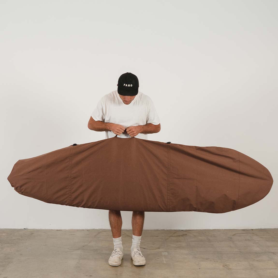 FARO 8' BOARDBAG - SEAL BROWN