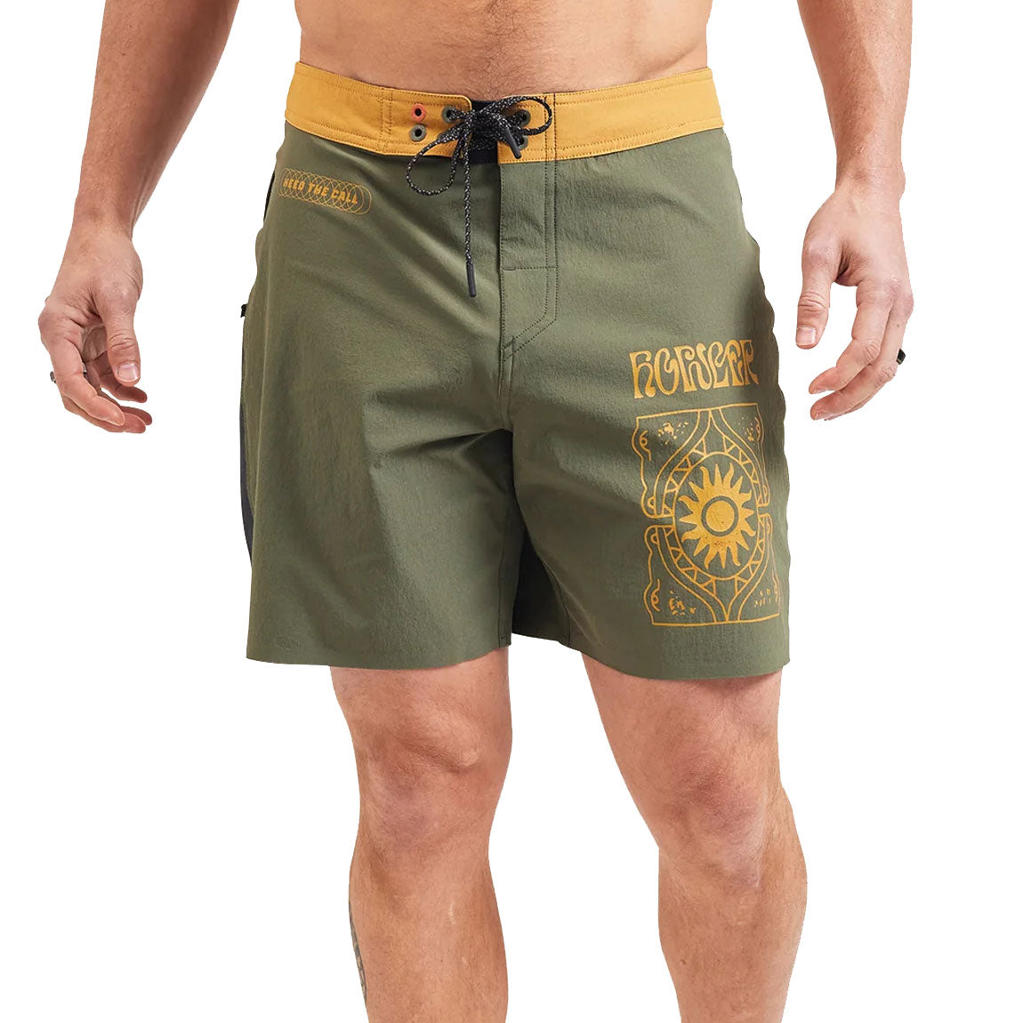 HOWLER BROS. DEL ESTE TRUNKS - ALGAE