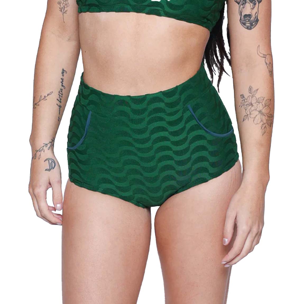 GEORGIA HIGH WAIST BOTTOM - PISCIS