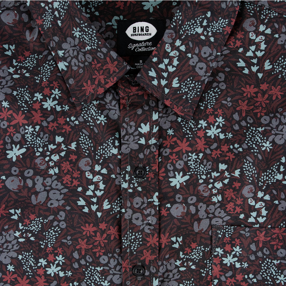 BING SHOREBREAK WOVEN - BLACK