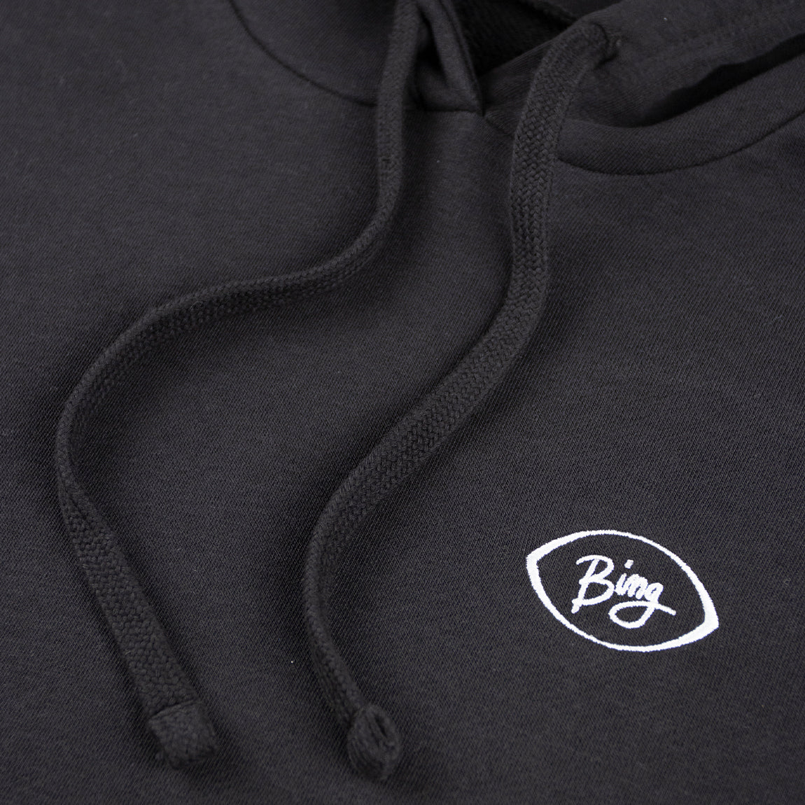 HERMOSA Womens Terry Hoody Black