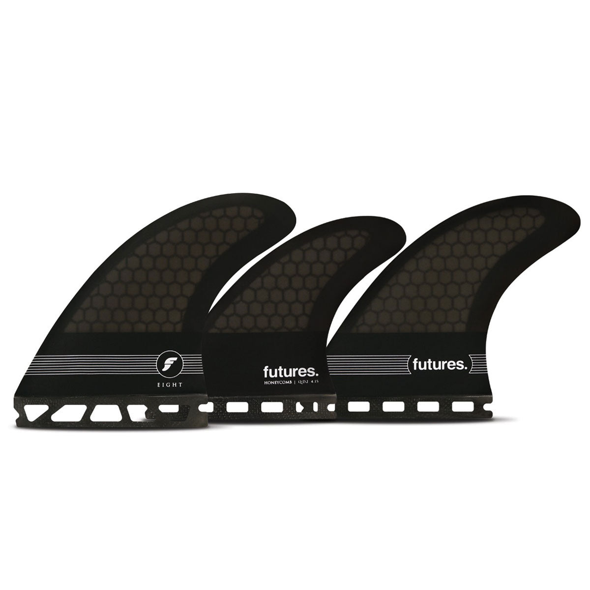 F8 HC 5-FIN Fins Smoke/Black/White