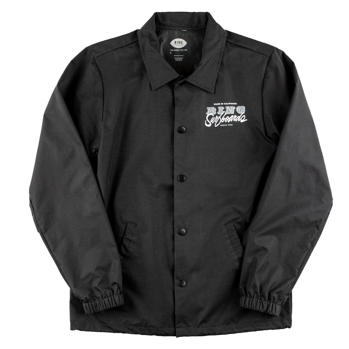 VAN SCRIPT Coaches Jacket Black