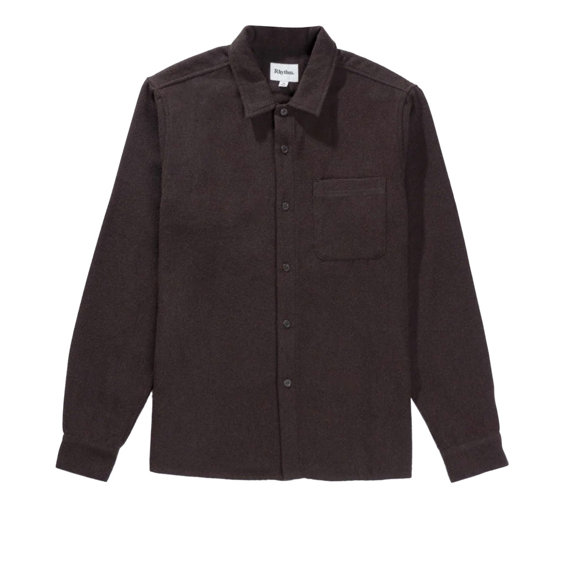 RHYTHM MEADOW L/S SHIRT - CHOCOLATE