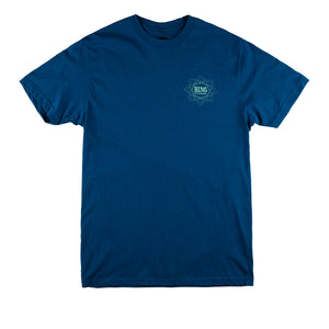 Mandala II Premium S/S T-Shirt - Cool Blue