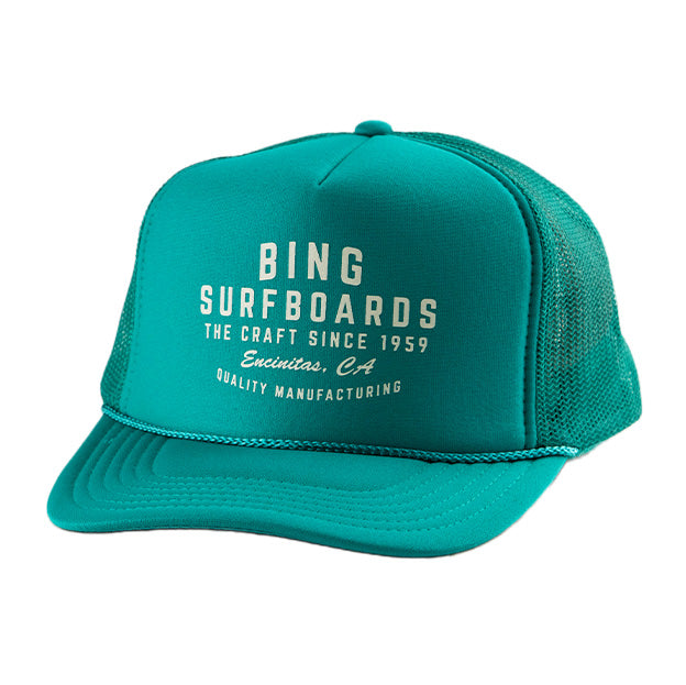 QUALITY MANUFACTURING Trucker Hat Jade