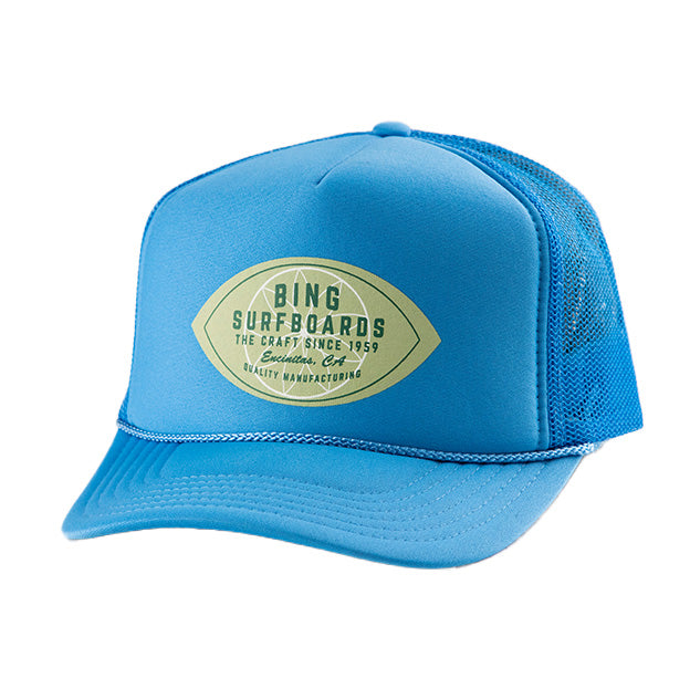 QUALITY CAT EYE Trucker Hat College Blue