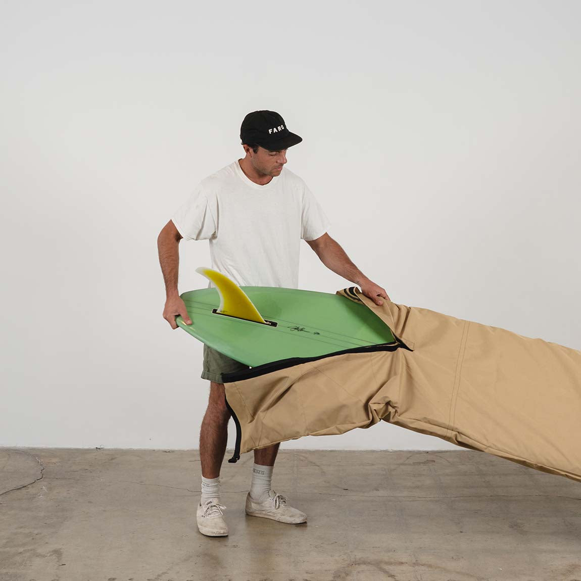 FARO 10' BOARDBAG - HARBOR TAN