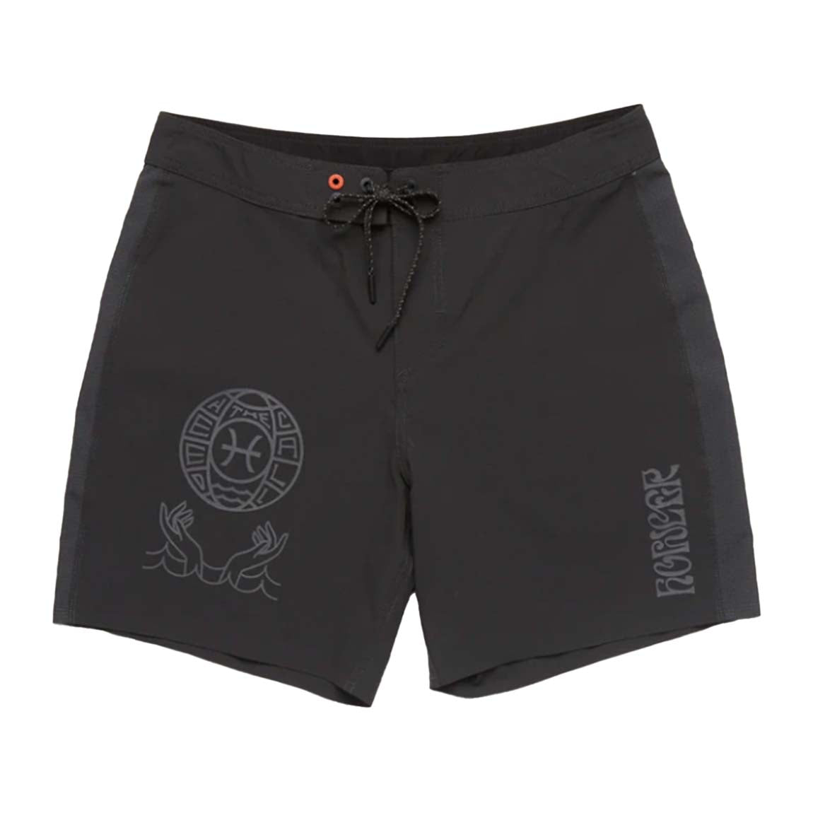 HOWLER BROS. DEL ESTE TRUNKS - BLACK