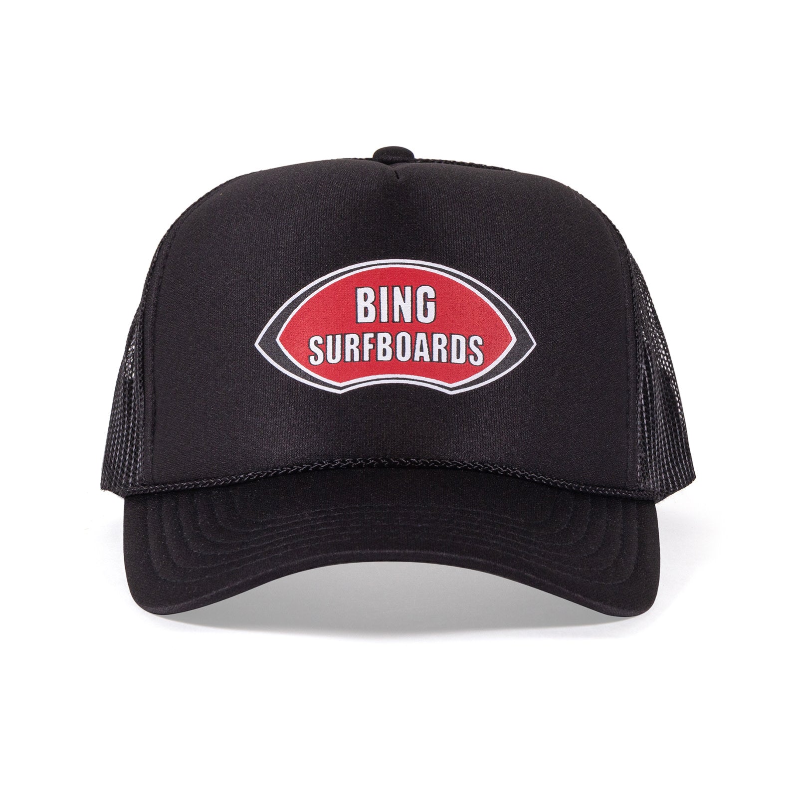 NOSERIDER Trucker Hat - Black / Black