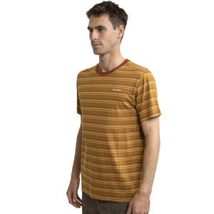 EVERYDAY STRIPE TEE TOBACCO