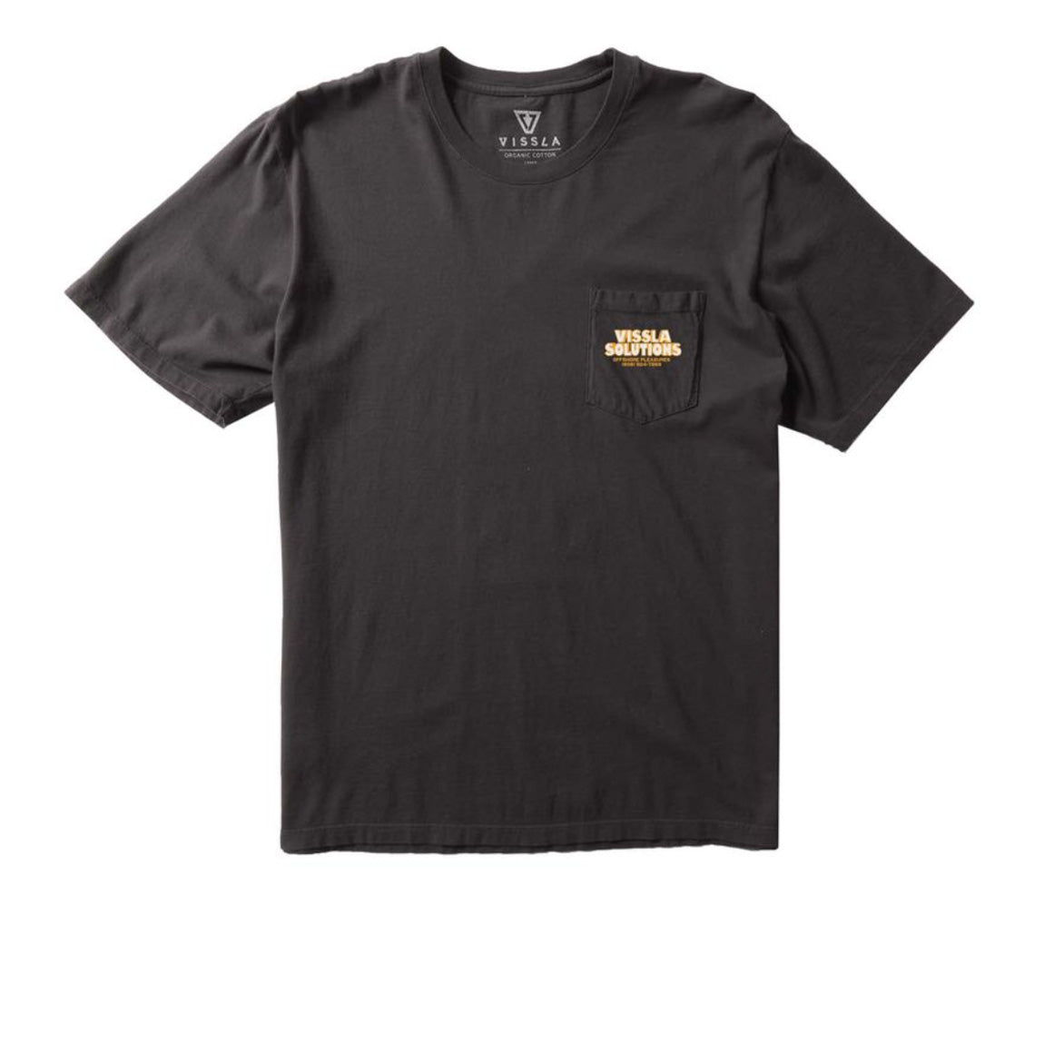 VISSLA SOLUTIONS TEE - BLK