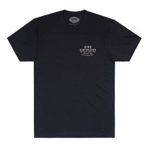 QUALITY MANUFACTURING PREMIUM TEE GRAPHITE BLACK