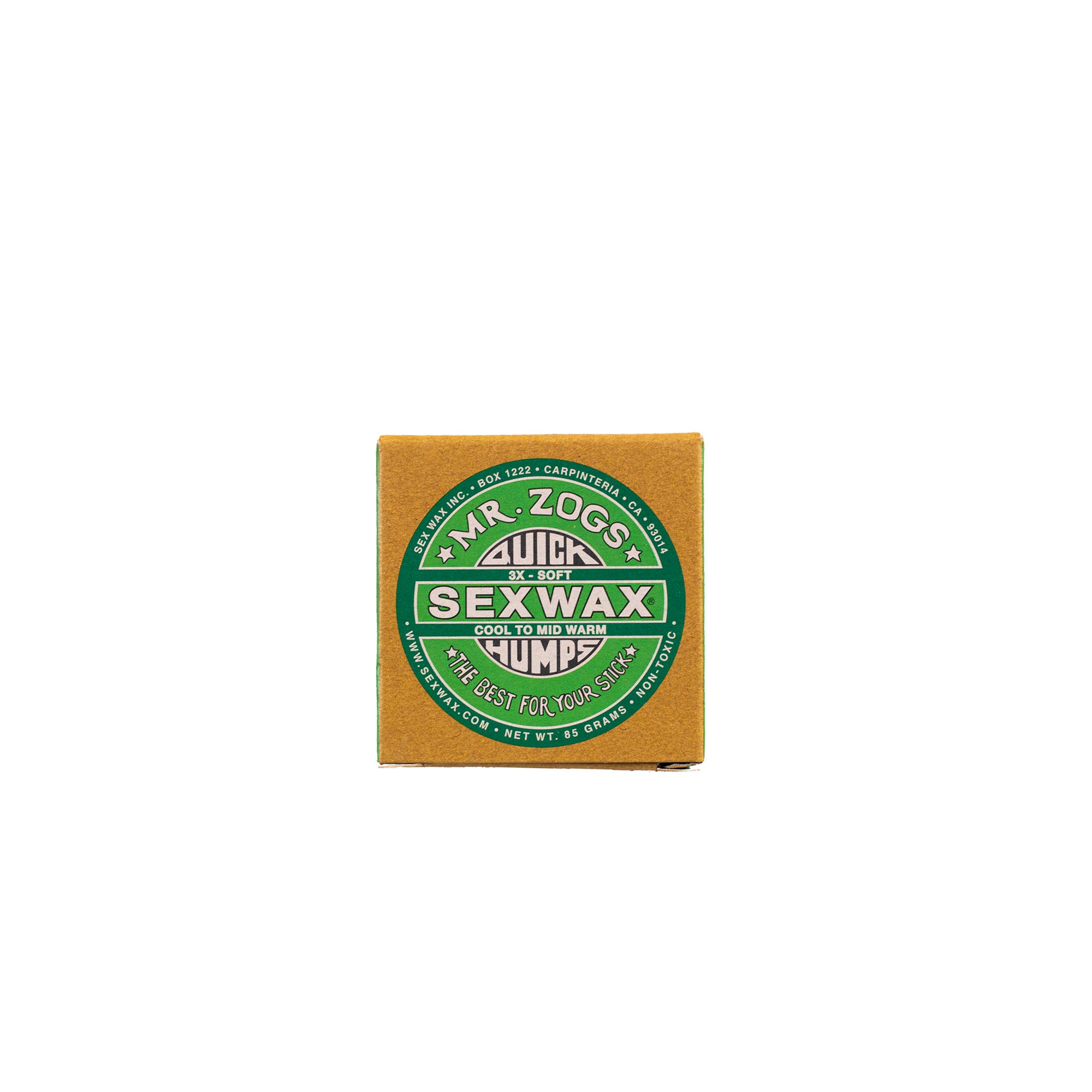 SEXWAX QUICK HUMPS SURF WAX: ECO BOX COOL 3X