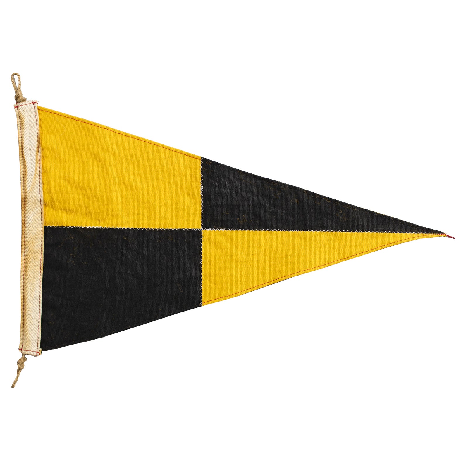 CHECK FLAG BLACK AND YELLOW