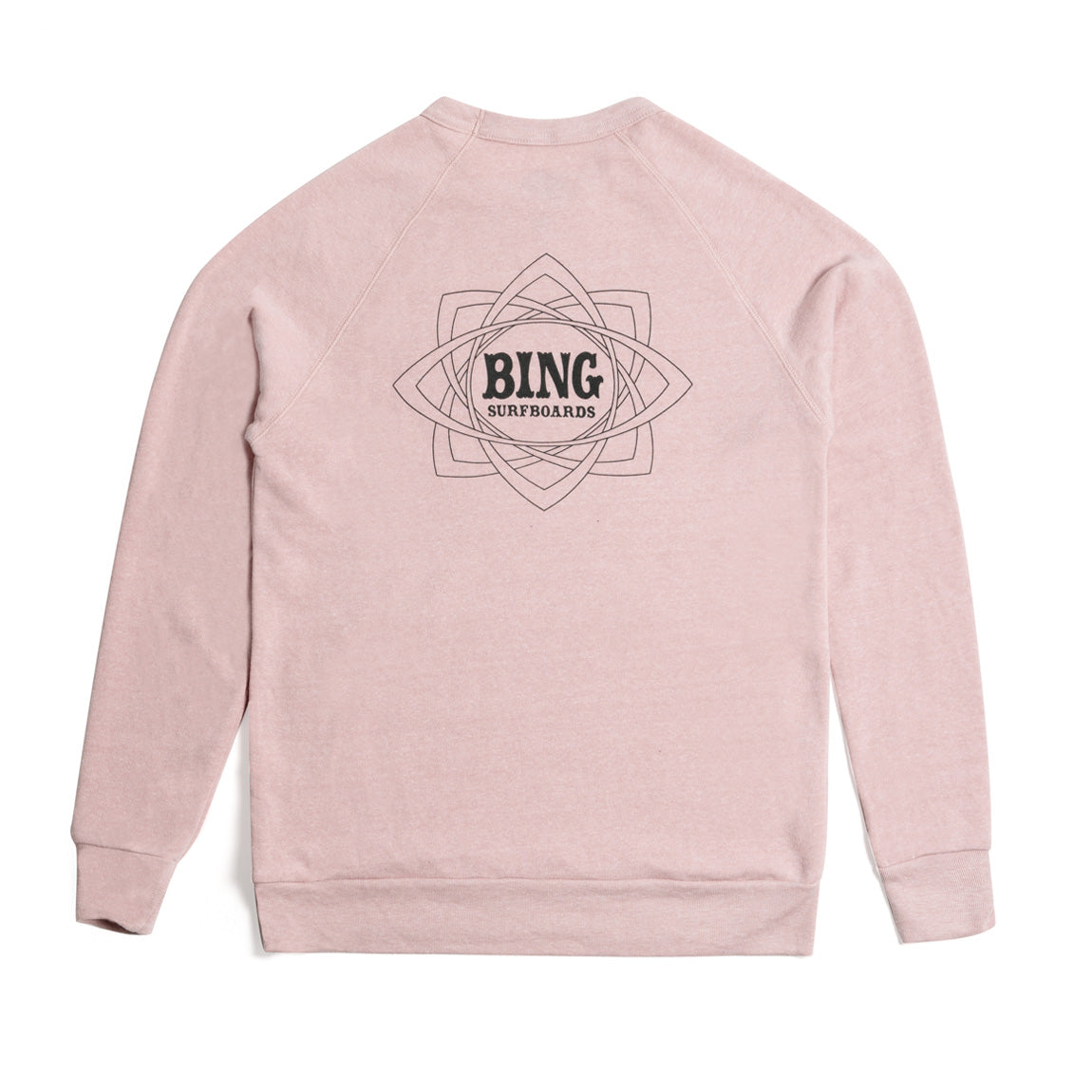 MANDALA II Premium Crew Sweatshirt- Rose Quartz
