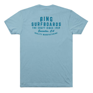 QUALITY MANUFACTURING Premium S/S T-Shirt - Stonewash Denim