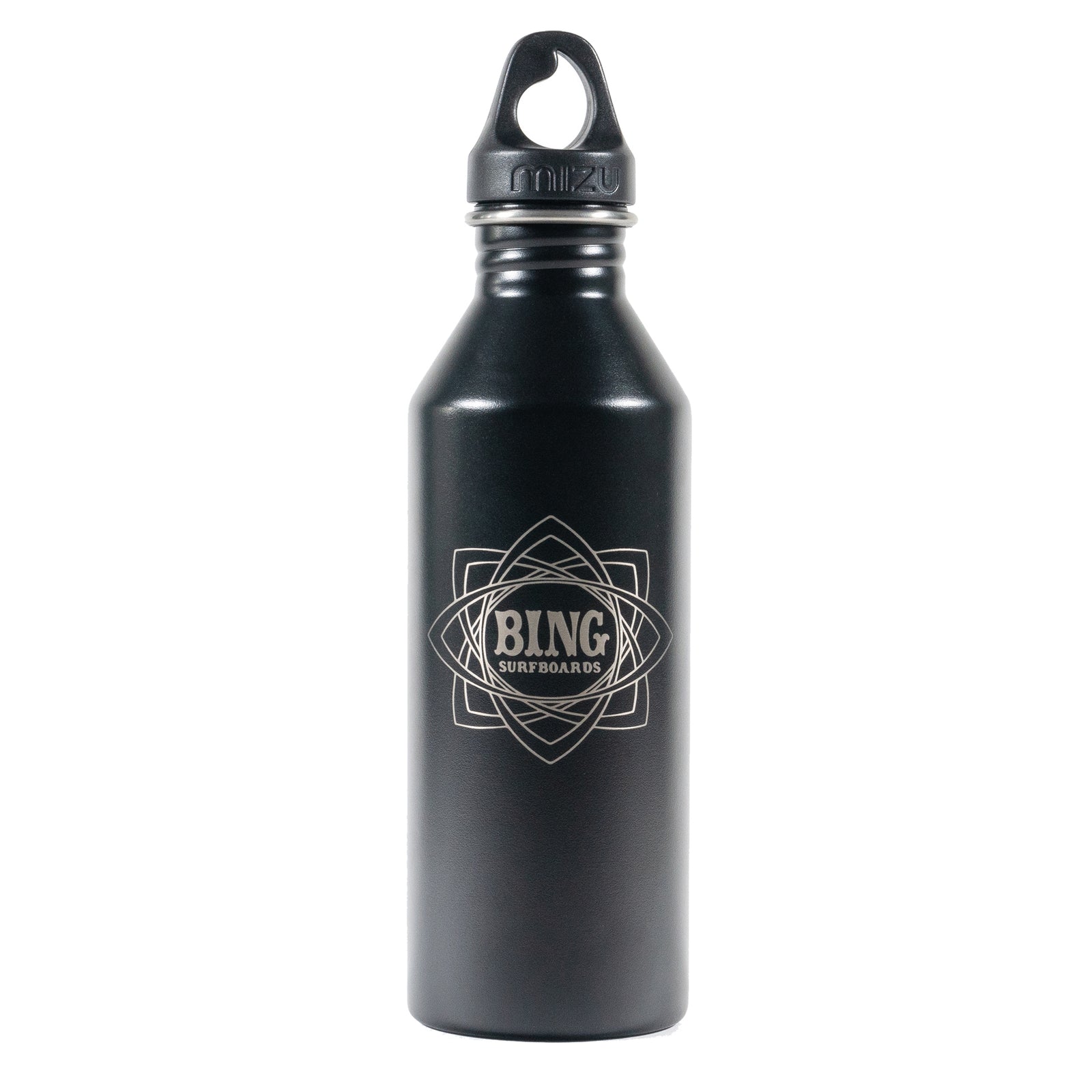 MANDALA MIZU BOTTLE BLACK 17 OZ