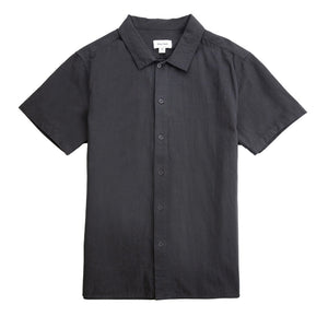 RHYTHM CLASSIC LINEN SHIRT - BLACK