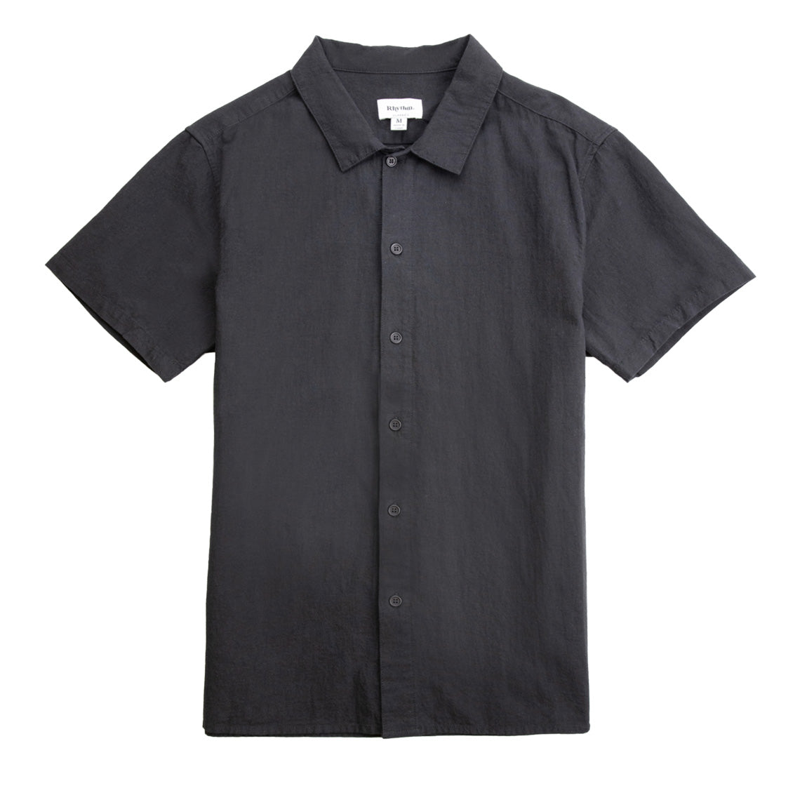 RHYTHM CLASSIC LINEN SHIRT - BLACK