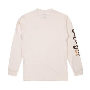 NATIVE POPPY LONGSLEEVE TEE WHITE