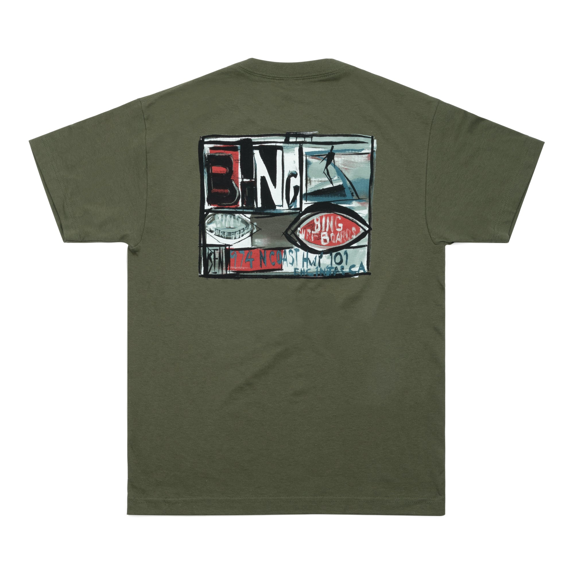 BILLBOARD Premium S/S T-Shirt - Military Green