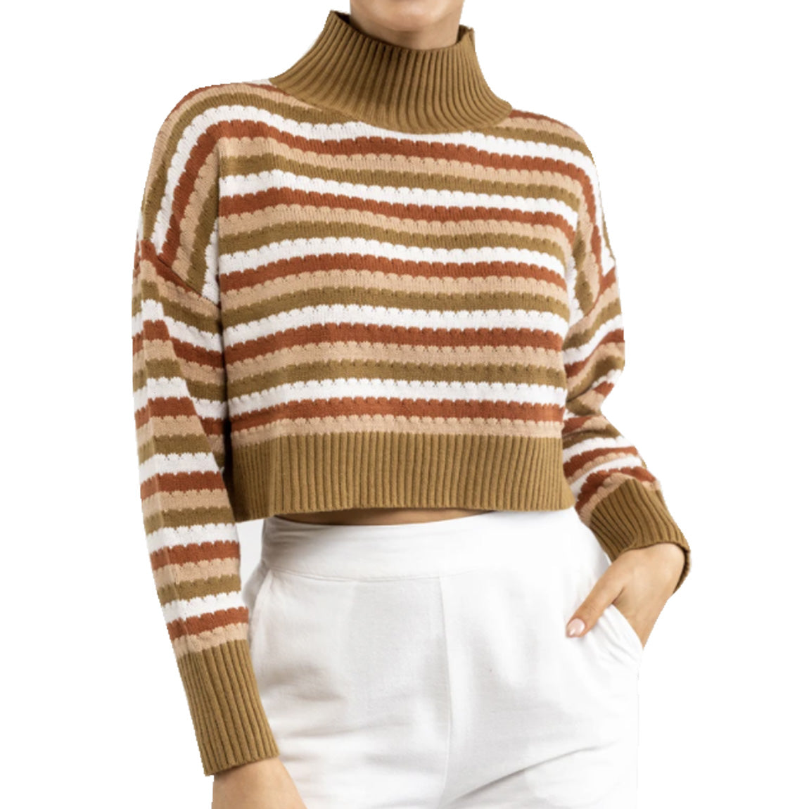 RHYTHM NAKITA HIGH NECK KNIT