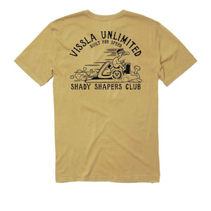 VISSLA SHAPERS CLUB TEE - ALE