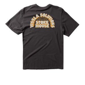 VISSLA SOLUTIONS TEE - BLK