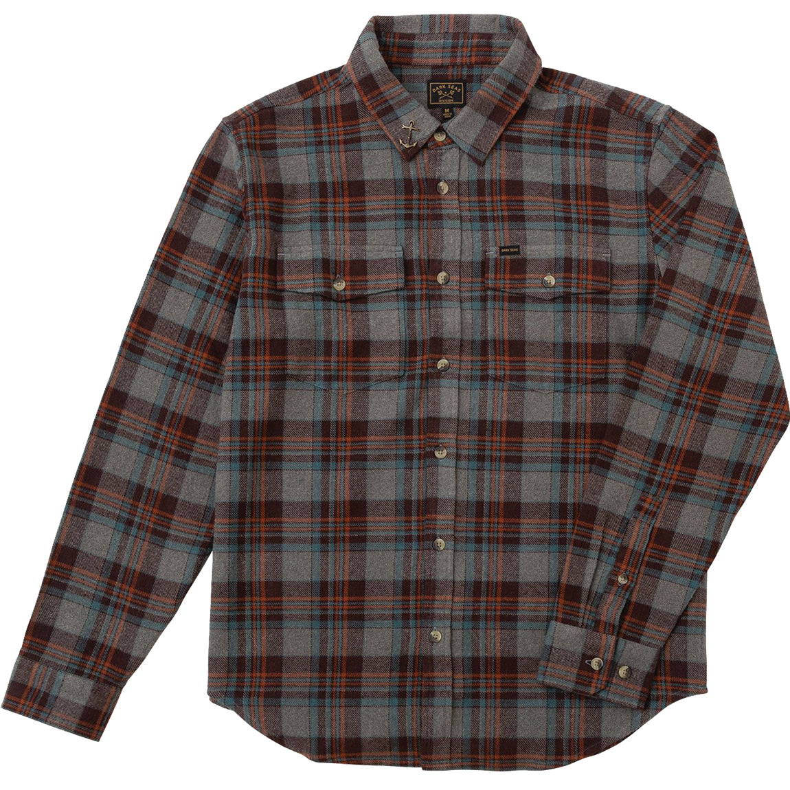 AWOL SHIRT GRAY/BROWN