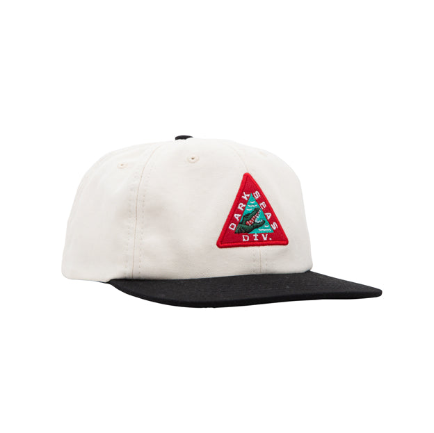 DARK SEAS DAYTONA HAT - WHT/BLK