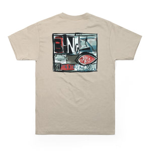 BILLBOARD Premium S/S T-Shirt - Sand