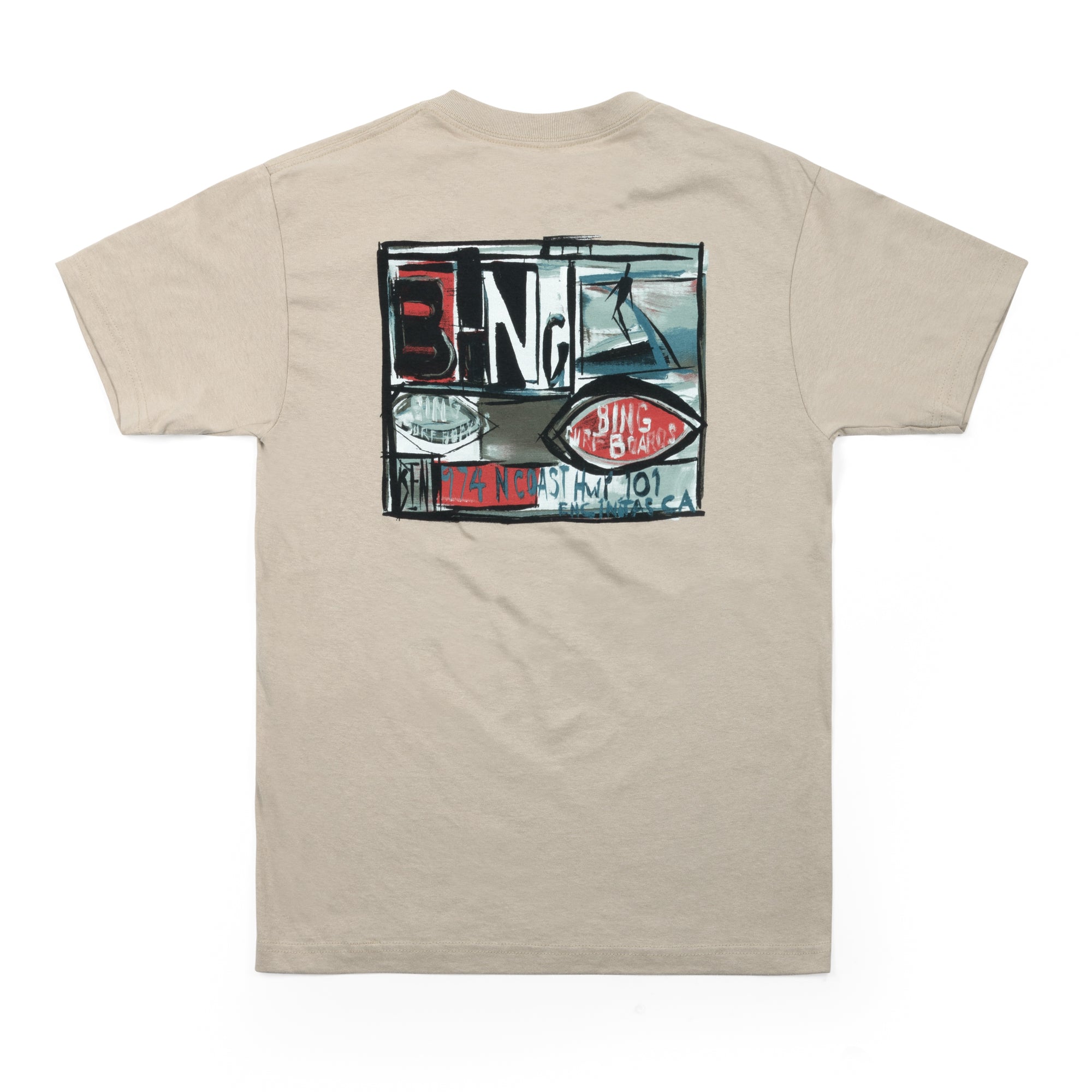 BILLBOARD Premium S/S T-Shirt - Sand