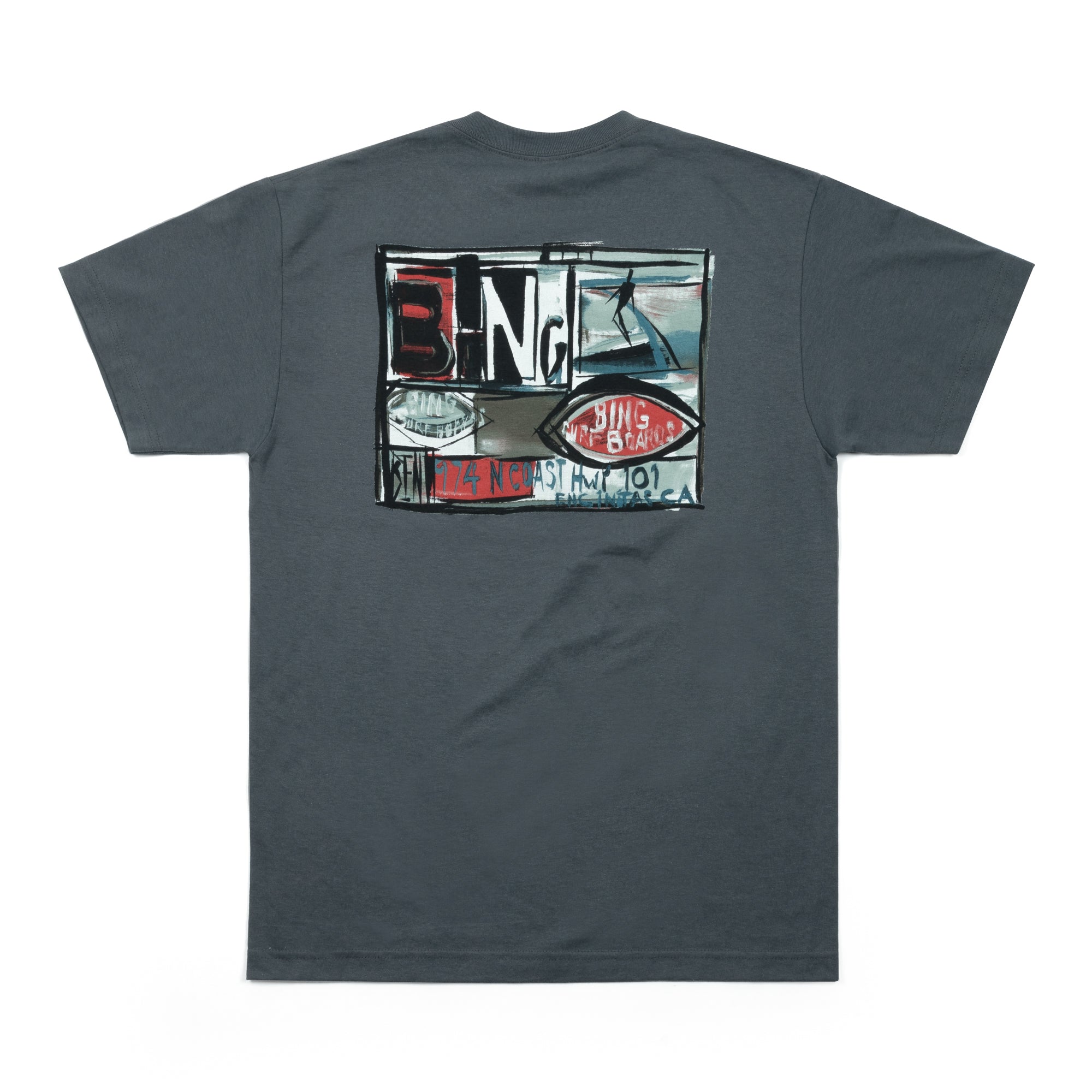BILLBOARD Premium S/S T-Shirt - Charcoal