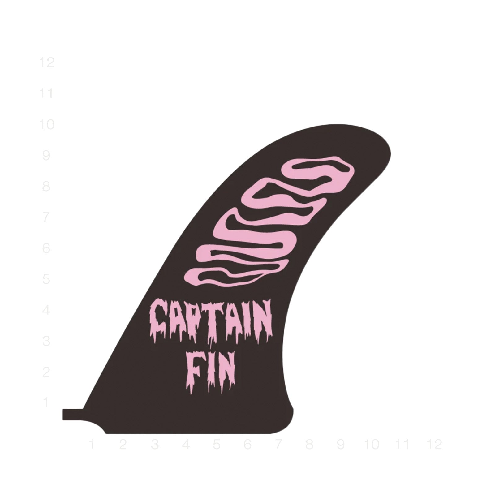 CAPTAIN FIN X POLER PIVOT FIN 10" - MUTLI