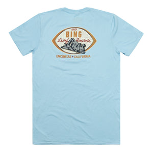 BING PLANER Premium S/S T-Shirt - Light Blue