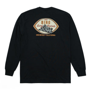BING PLANER Premium L/S T-Shirt - Black