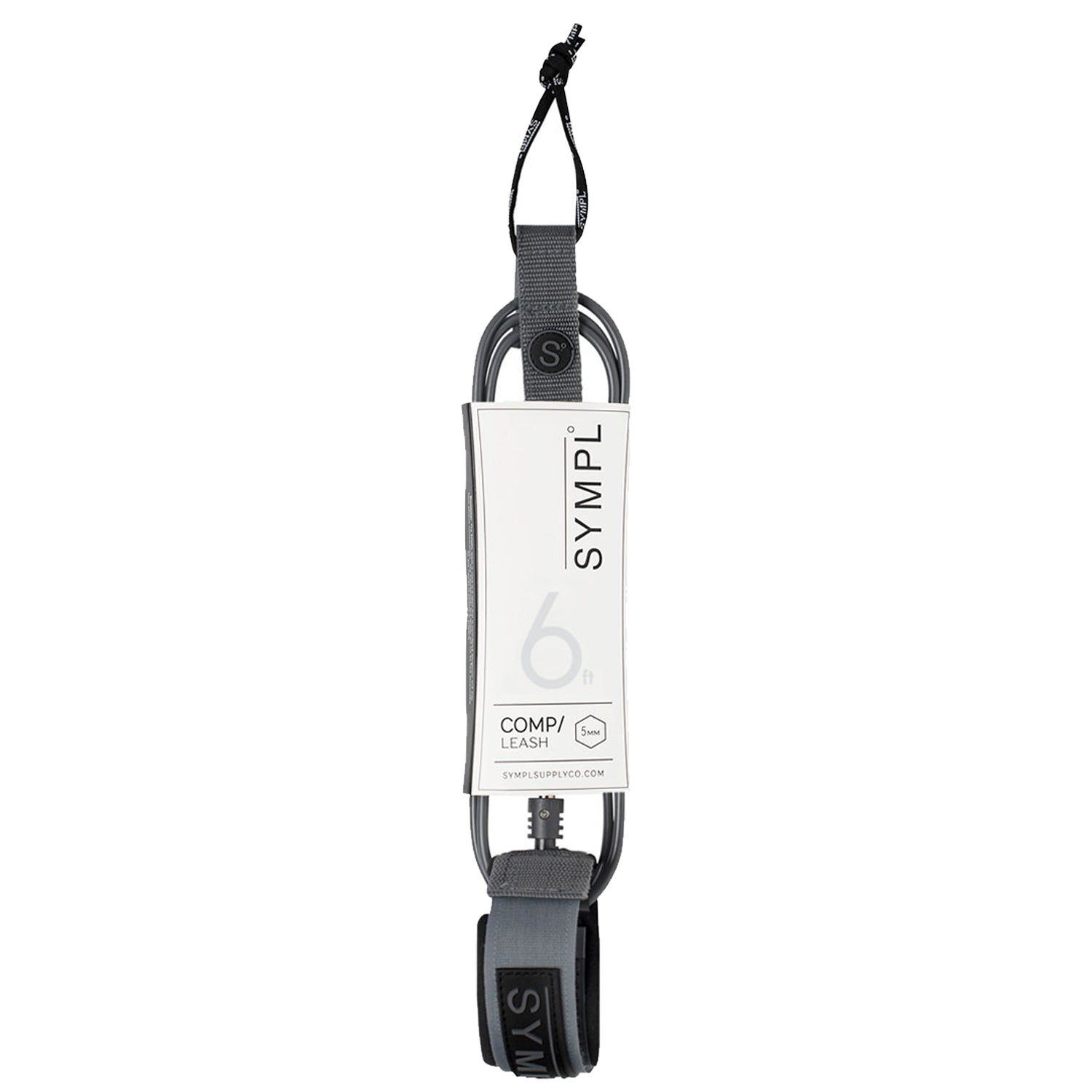 COMP LEASH MACY GRAY 6'