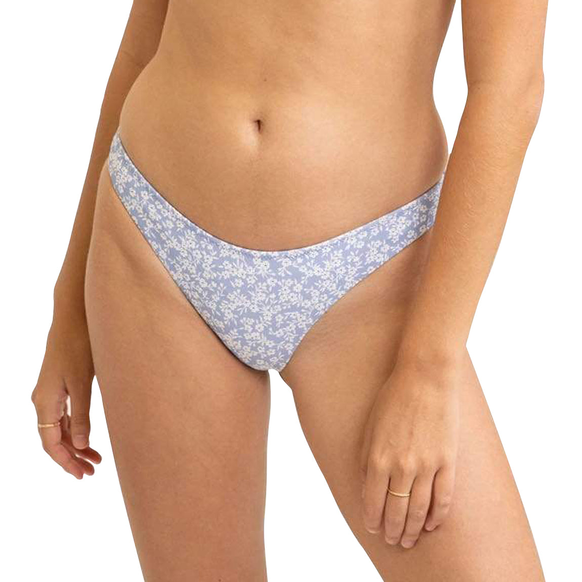 RHYTHM ANNABELL HI-CUT PANT - MAUI/WHT