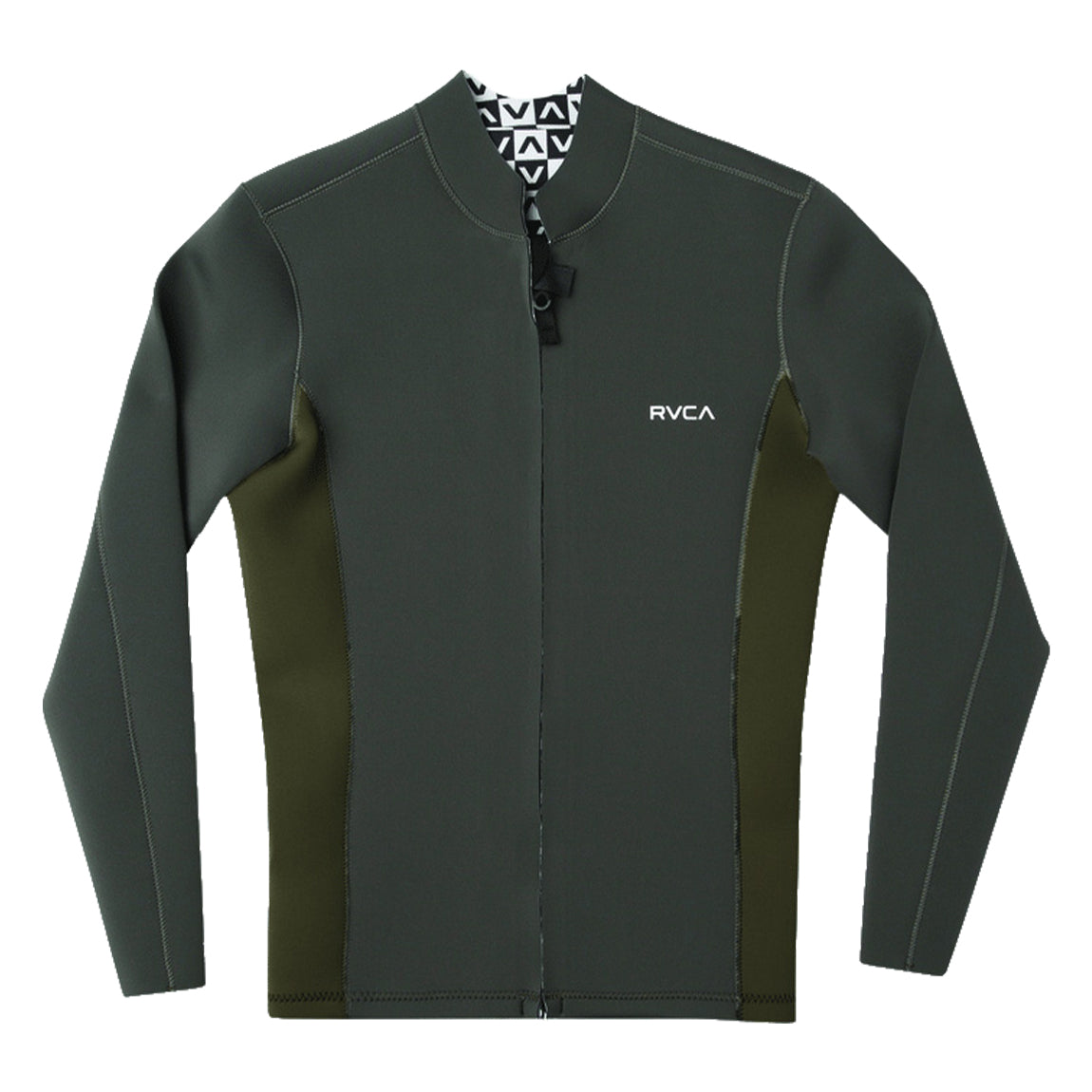 RVCA FRONT ZIP JACKET - PTK