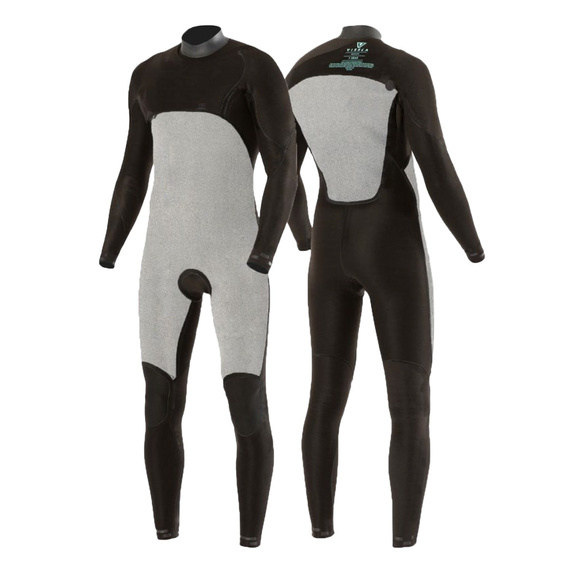 7 SEAS COMP 4/3 FULL CHEST ZIP - NIG