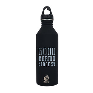 BING M8 Water Bottle Soft Touch Black