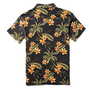RHYTHM TIKI TROPICS S/S SHIRT - BLK
