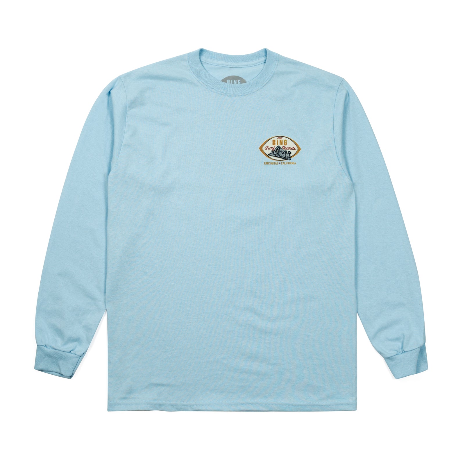 BING PLANER Premium L/S T-Shirt - Light Blue